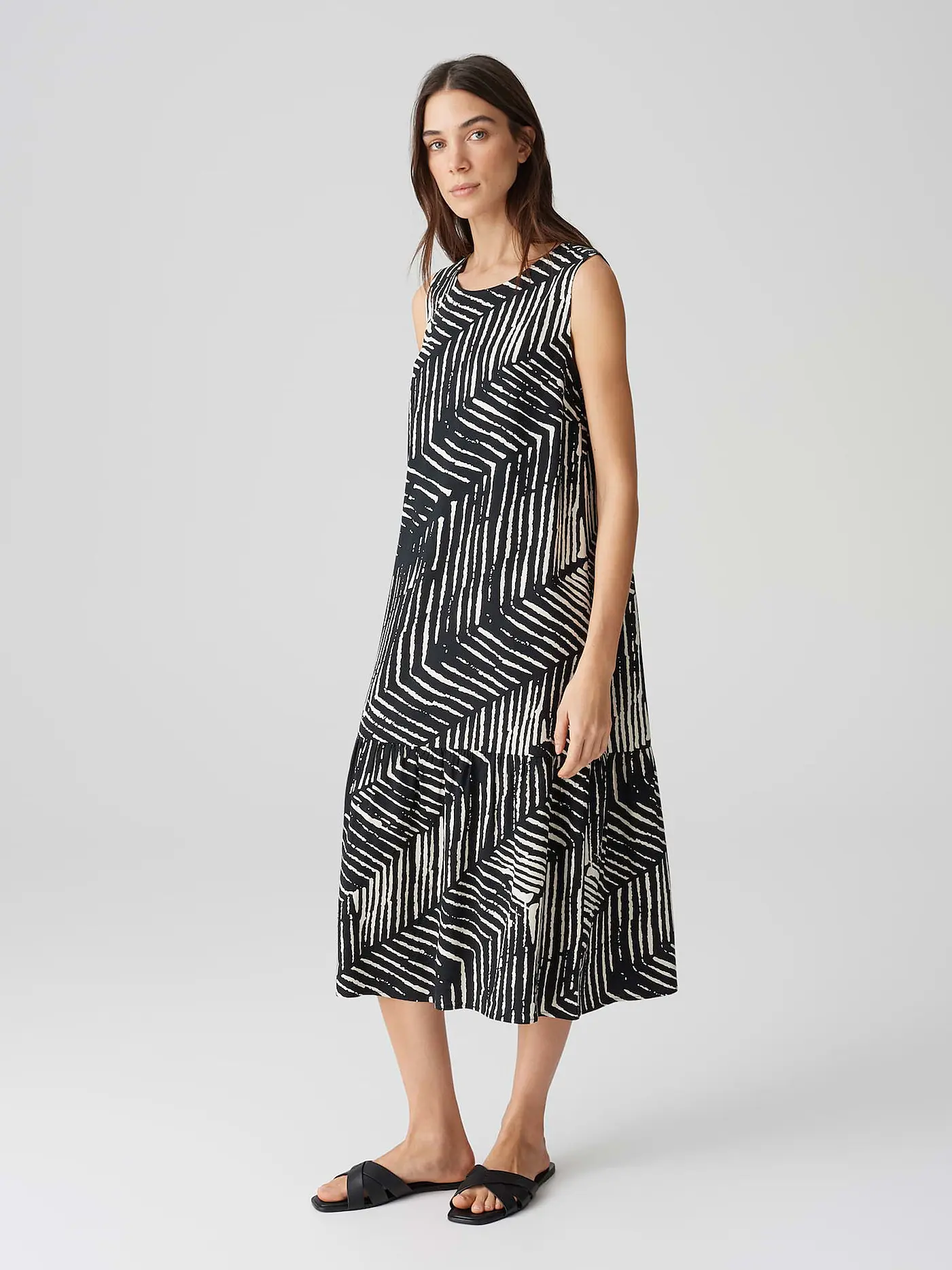 OPUS | Midikleid Midikleid WICY | schwarz